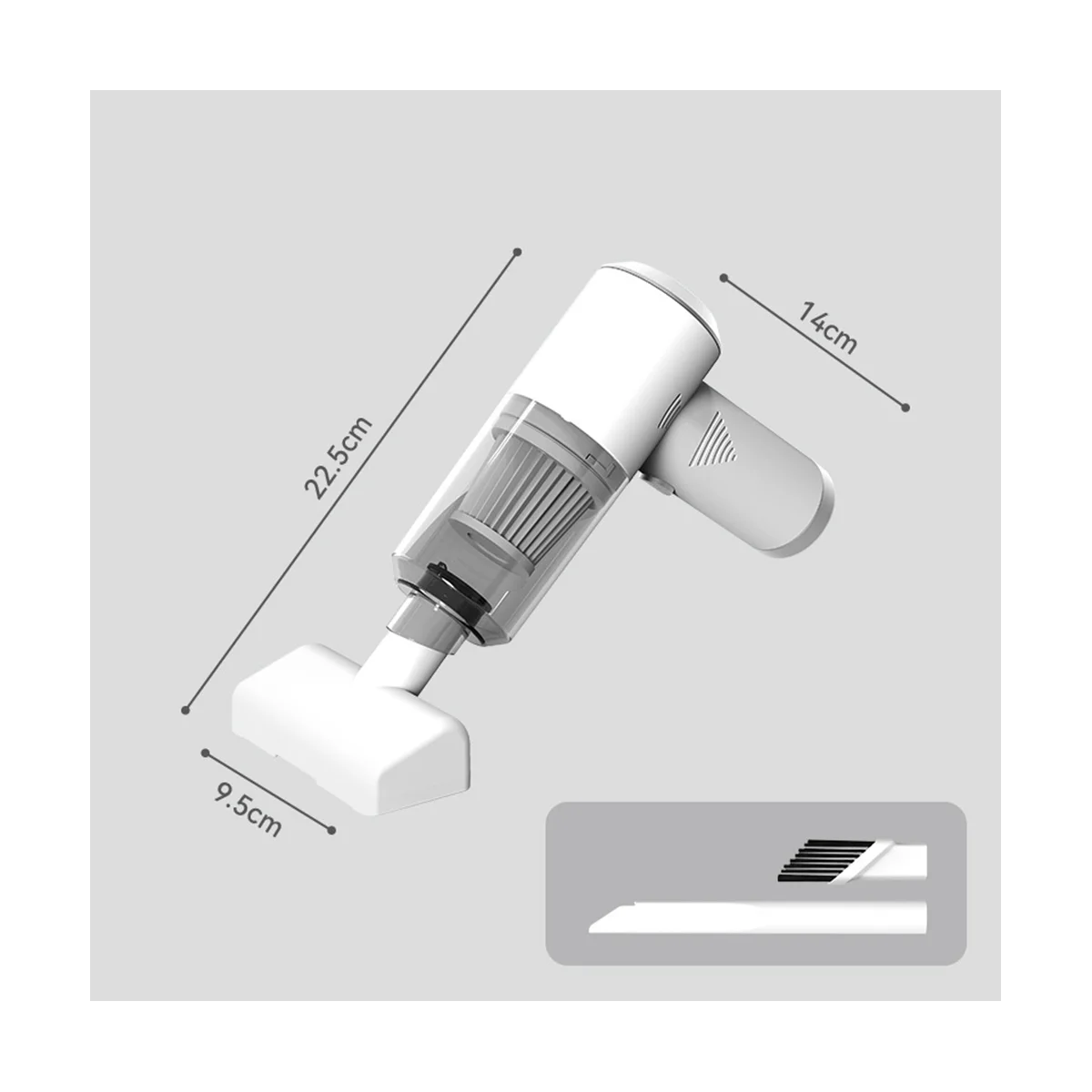 Aspirateur de voiture sans fil, désodorisant, support aste, aspirateur à sec, maison, bureau, A