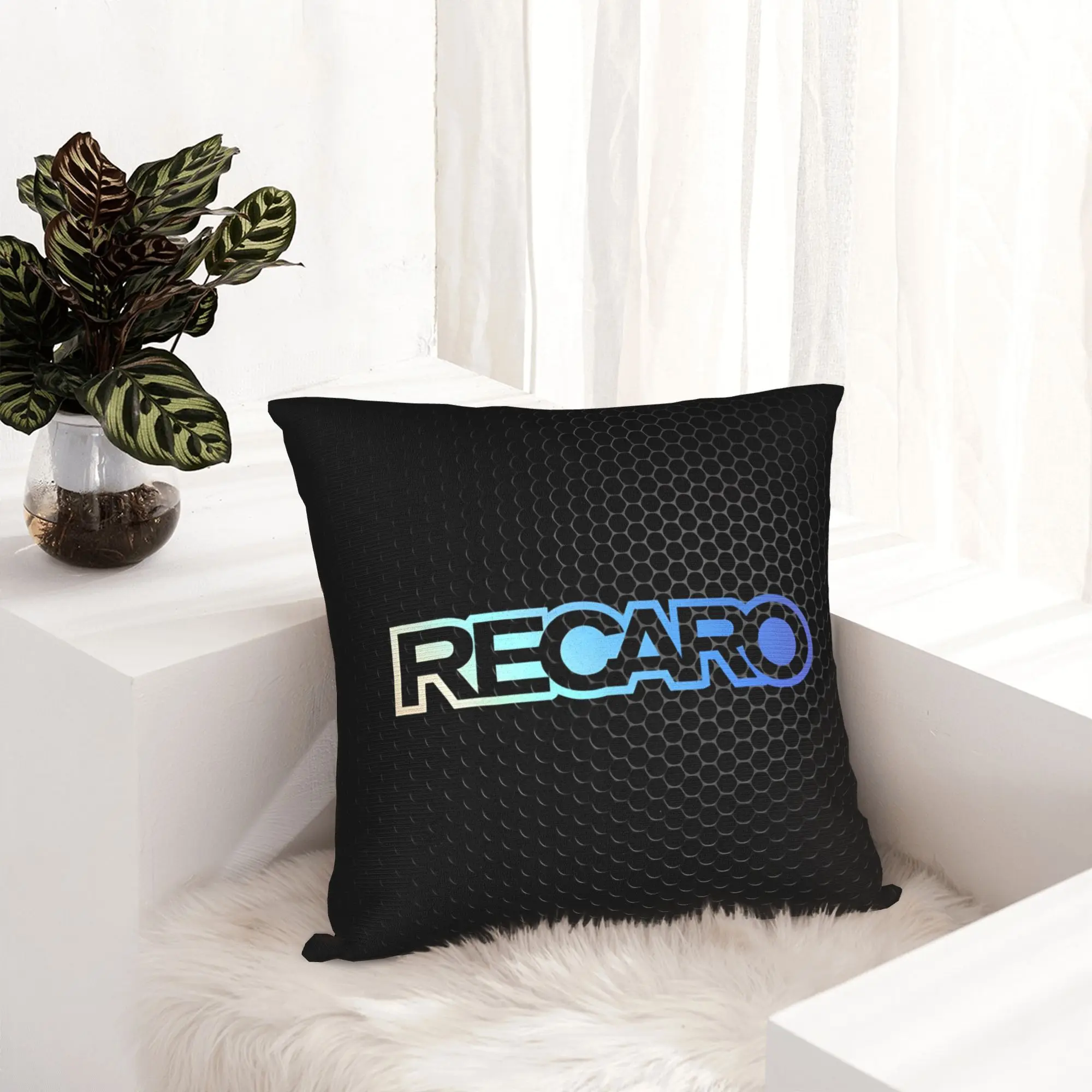 Seat Houndstooth Upholstery Pattern Recaros Throw Pillow Covers Home Decor Fashion  Outdoor Cushions Square Pillowcase