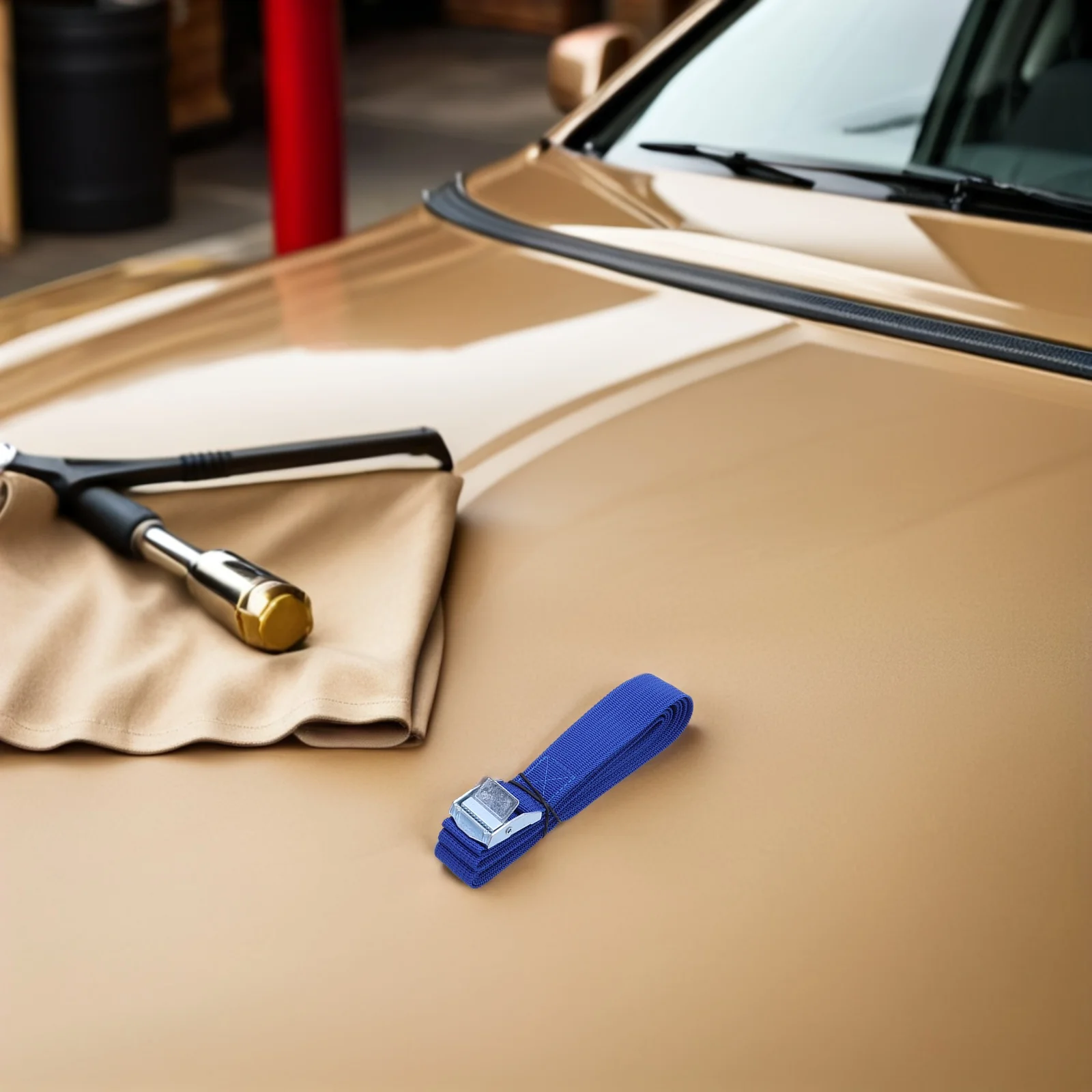 6 قطعة الأشرطة جلد البضائع الثقيلة البوليستر الإفراج السريع مشبك لقوارب الكاياك ركوب الأمواج قارب حامل سقفي الأمتعة التعادل أسفل #5