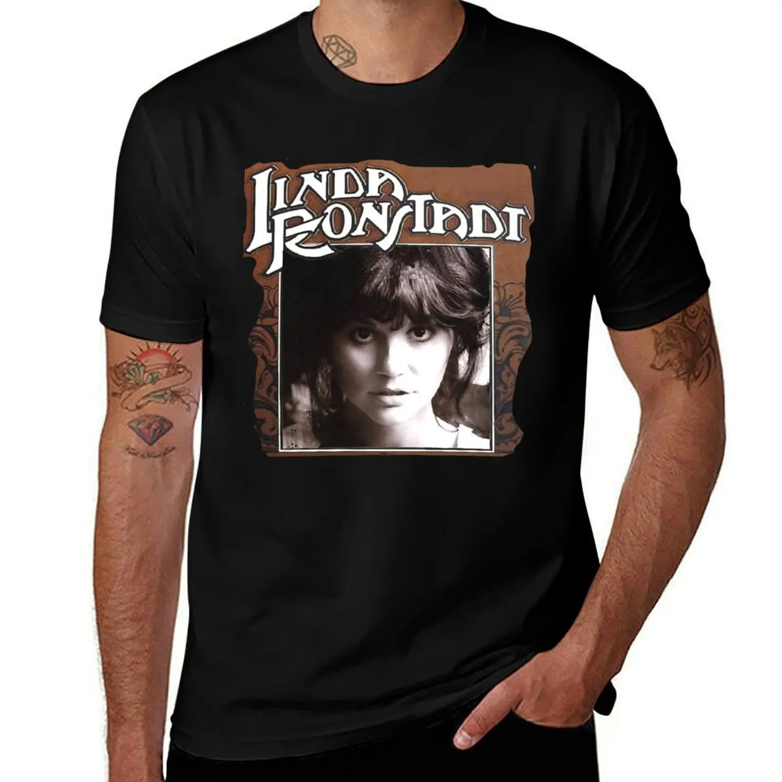 

Linda Relaxed For Fans T-Shirt Short sleeve tee vintage graphic tee Man t-shirt mens plain t shirts