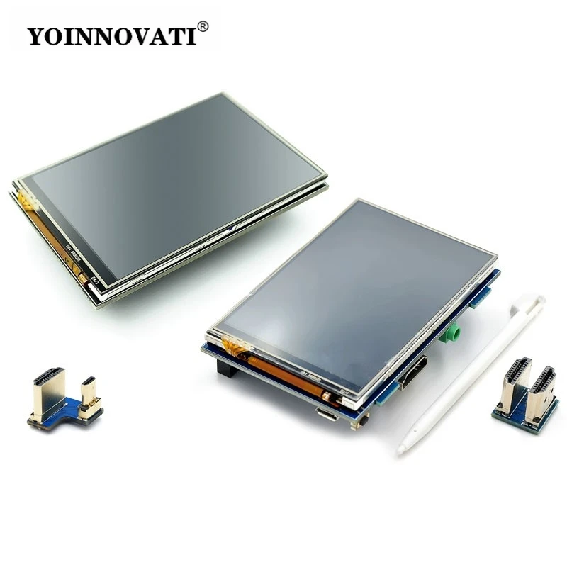 3.5 inch LCD HDMI USB Touch Screen Real HD 1920x1080 LCD Display Py for Raspberri 4 Model B MPI3508