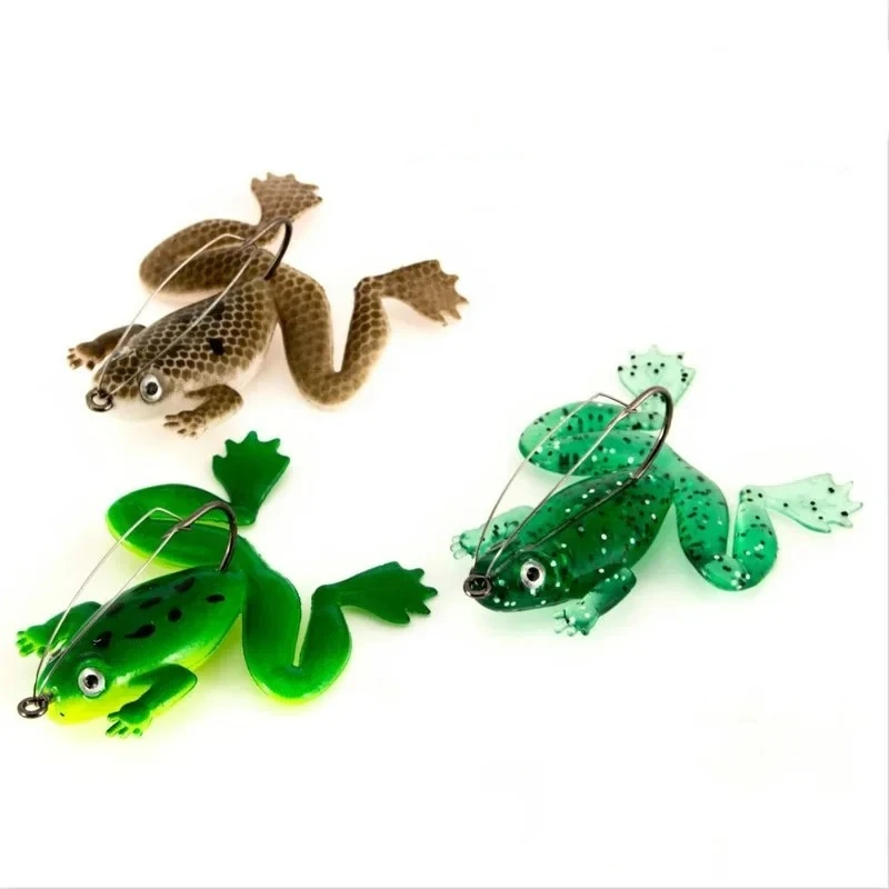 Rana de Silicona para Black Bass – Señuelo Blando 6cm - imagen 4