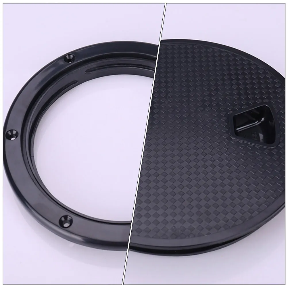 

Non-Skid Kayak Hatch Boat Deck Plate Slip-Resistant Hole For Yacht Accessories High-Grade Plastic Cover Easy Installation