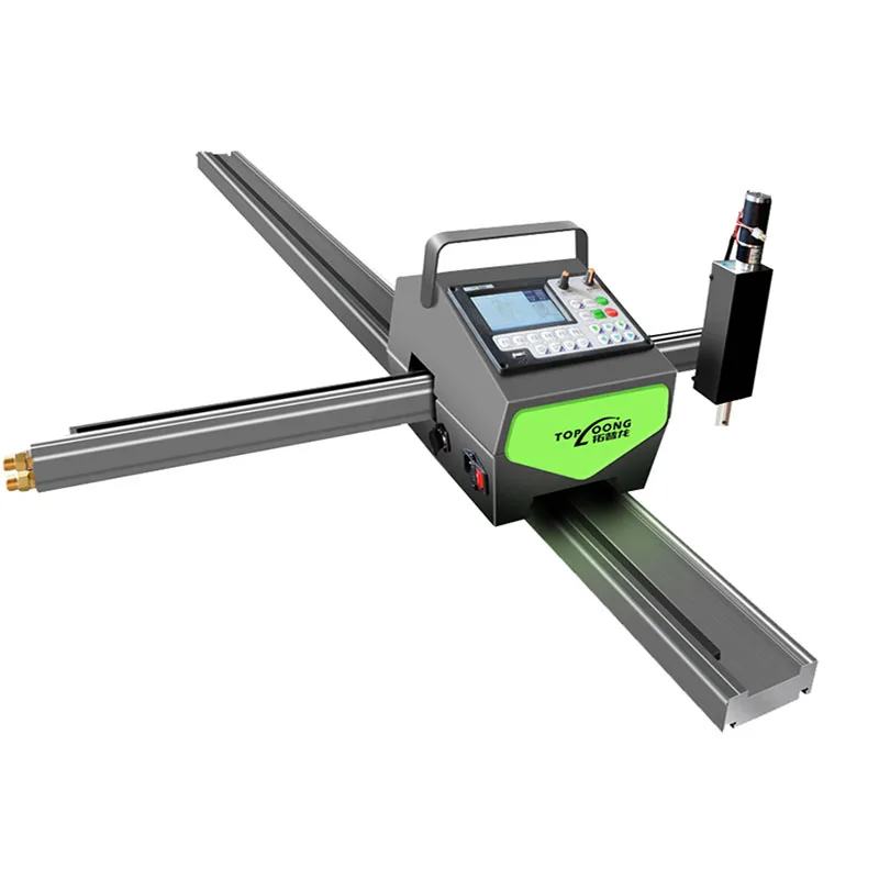 Portable plasma numerical control mini cutting machine fly cutting speed control 63a 200a 400a plasma power supply