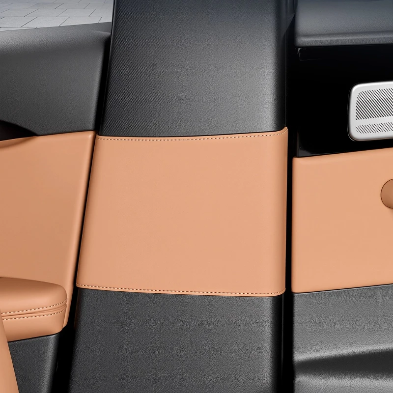 

Для Geely Galaxy A7 второй ряд B колонна противоударная кожаная накладка против царапин и износа защитная наклейка аксессуары для интерьера