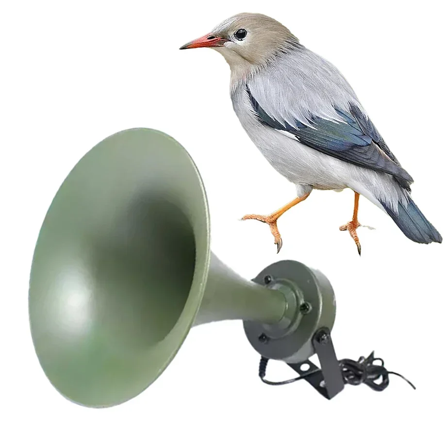 Special Louder Voice Outdoor 50W 150DB Speaker Metal Shelf Speakers for Electronic Farm Bird Sound Birdsong Device