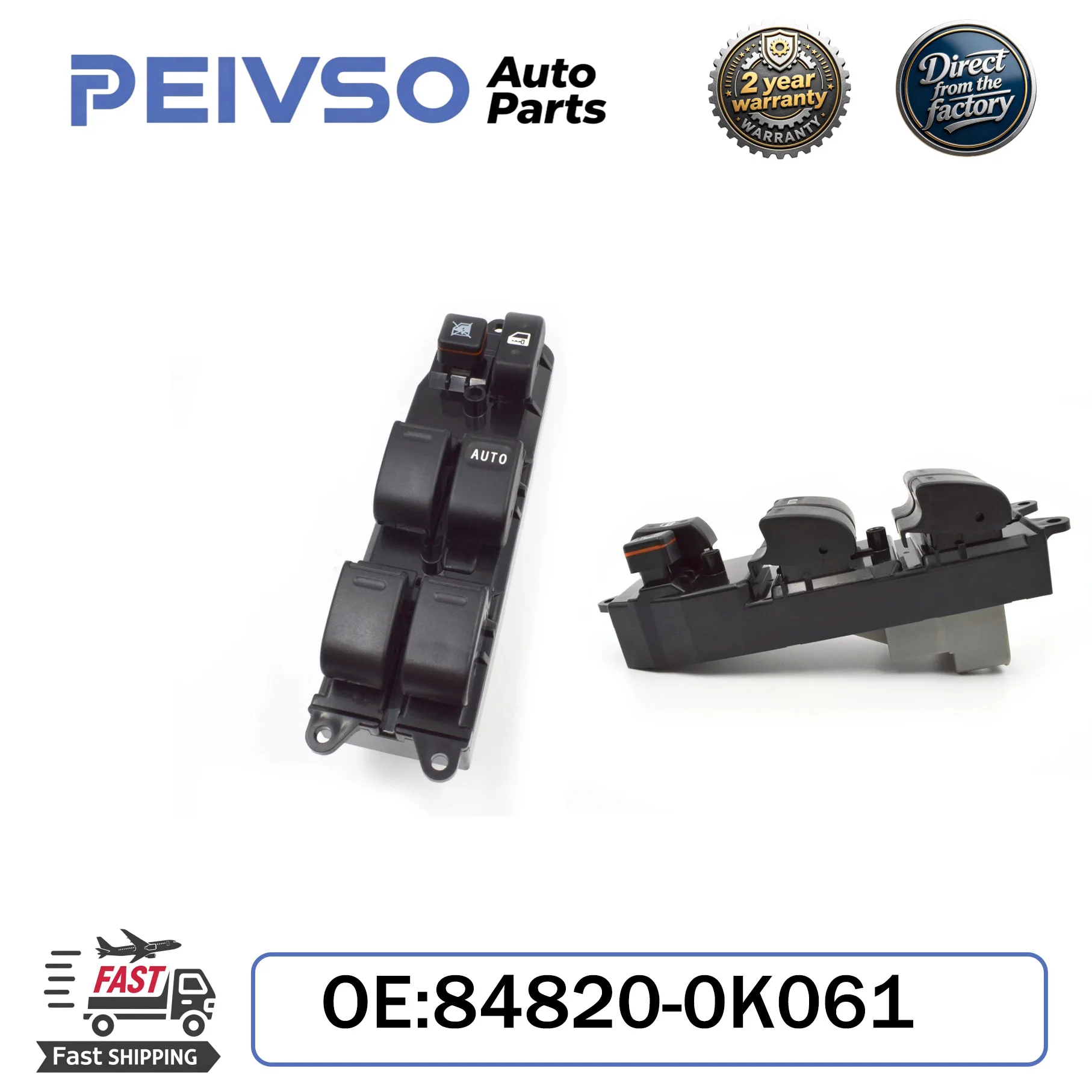 

New High Quality 84820-0K061 848200K061 Electric Controller Window Switch For Toyota Hilux Fortuner 2004-2015