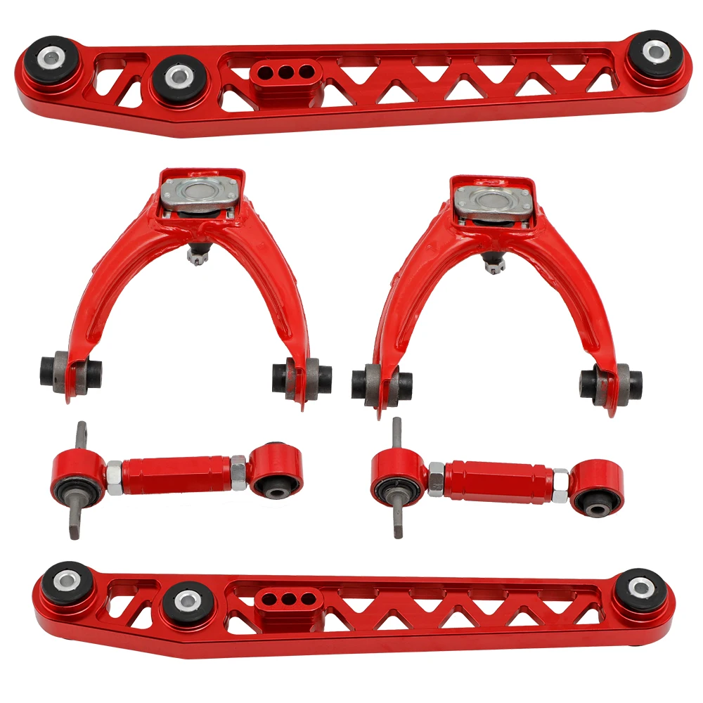 

Rear Lower+Front Upper Control Arm+Rear Camber Kit For Honda Civic 1996-2000 EK