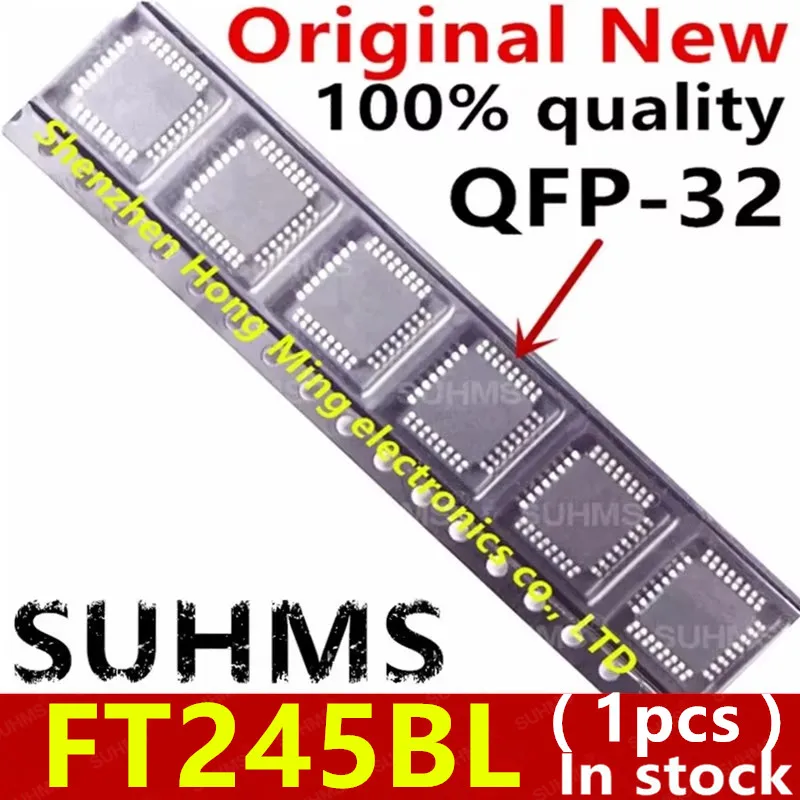 (1piece)100% New FT245BL FT245BL-REEL QFP-32 Chipset