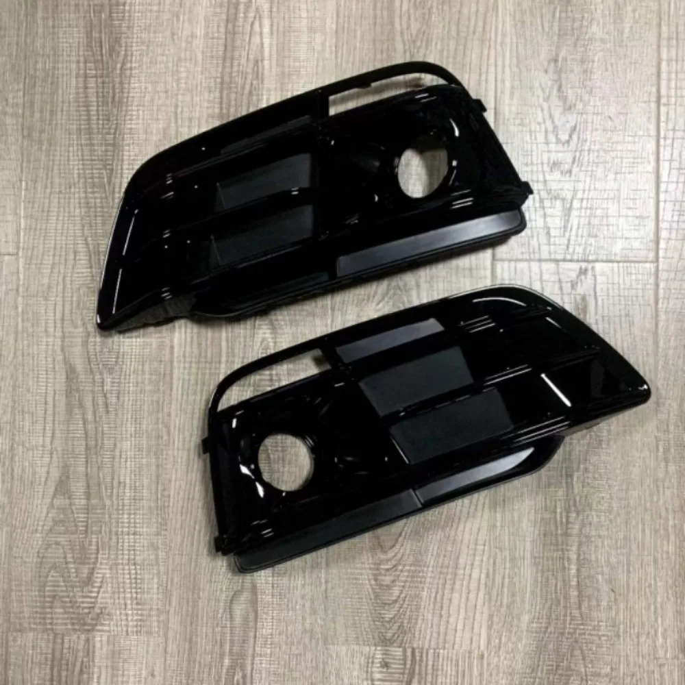 

Car Front Bumper Fog Frame Grille for Audi Q5 2018-2020 Sports Model Fog Light Frame Under The Grid