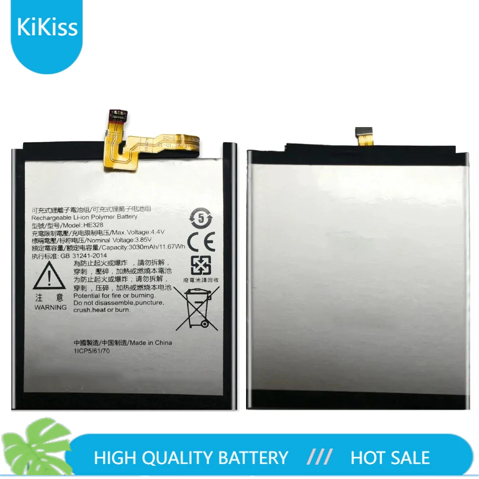 New High Quality 3030mAh HE328 HE 328 Battery for Nokia 8 Nokia8 TA-1004 TA-1012 TA-1052 Batteria + Free Tools