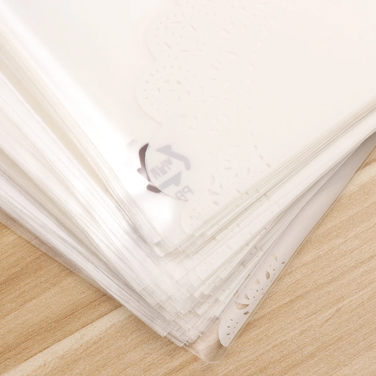 

200Pcs Bake Transparent Pastry Self-Adhesive Bags Safe Top-Class Plastic Food Storage Clear Bread Loaf Candy Packaging