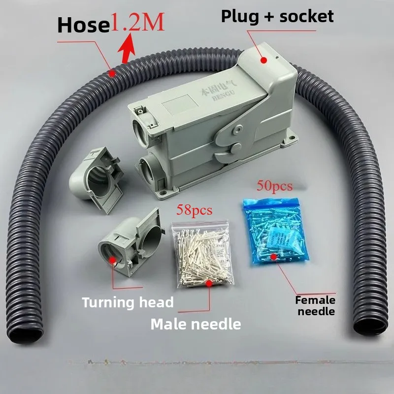1 set of GDZ/JZ-58 core secondary plug holder VS1/VD4 circuit breaker/switchgear 58-pin aviation plug socket