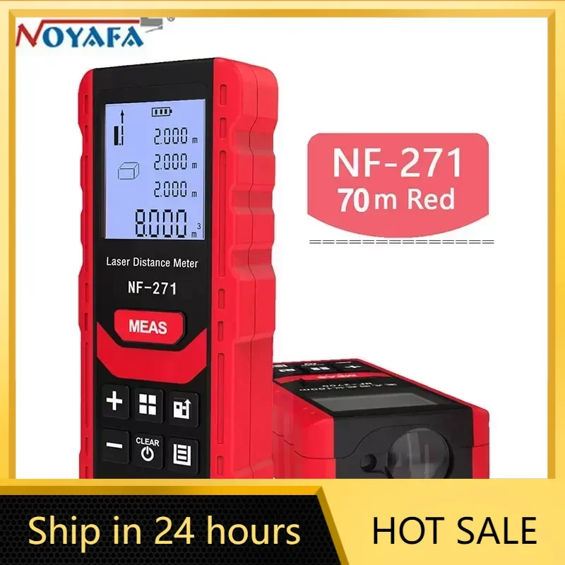 

Лазерный дальномер NOYAFA NF-271-50M/70 м, Электронная рулетка, цифровой лазерный дальномер Metro, измерительная лента, устройство, инструмент