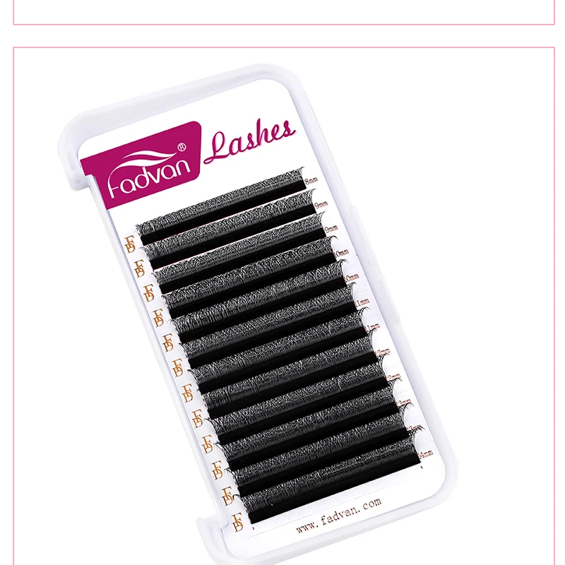 FADVAN W Shape Eyelash Extensions 3D 4D 5D 6D 7D 8D Premade Fans Eyelashes Natural Soft Light Individual Lashes Makeup Tools
