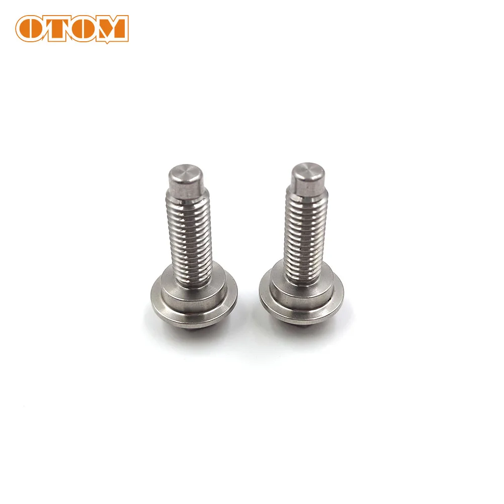 OTOM Motorcycle Stainless Steel Seat Cushion Bolts Flange Hex Head Screw Standard Nut Cover For KAWASAKI KX250F 17-20 KX450F 16-