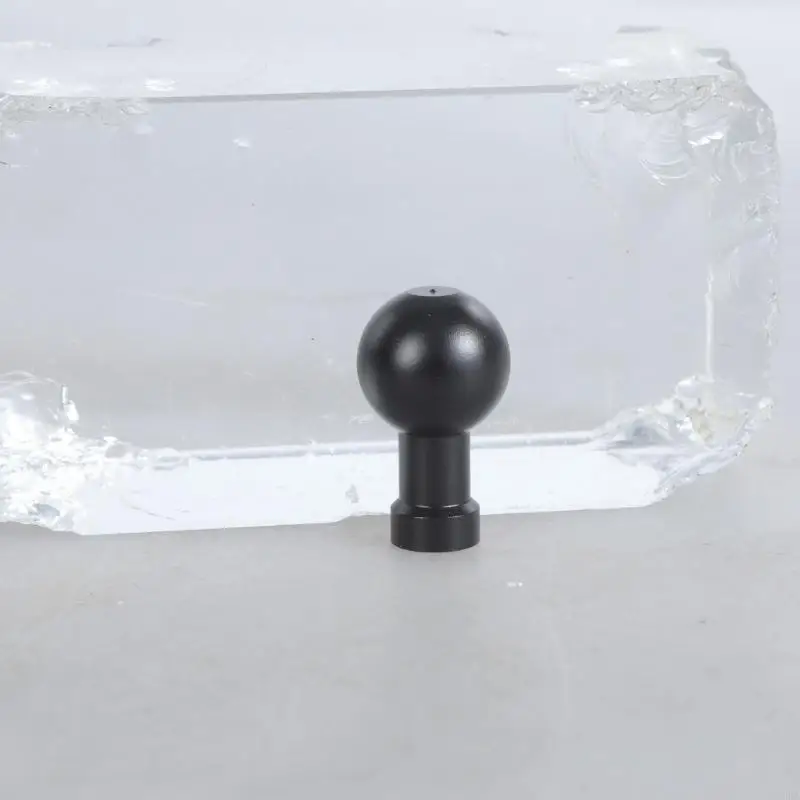 Q6PA 알루미늄 17mm 볼 헤드 1/4 나사 어댑터 내비게이션 마운트 커넥터 모바일 및 태블릿 마운트 용 알루미늄 홀더 어댑터