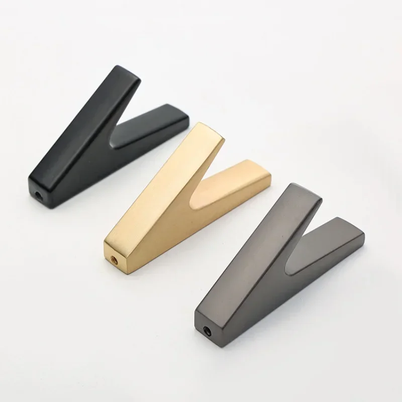 Metal Matte Wall Hooks Bathroom Accessories  Coat Hooks Towel Hook Creative for Key Hat Bag Home Decorative Hook