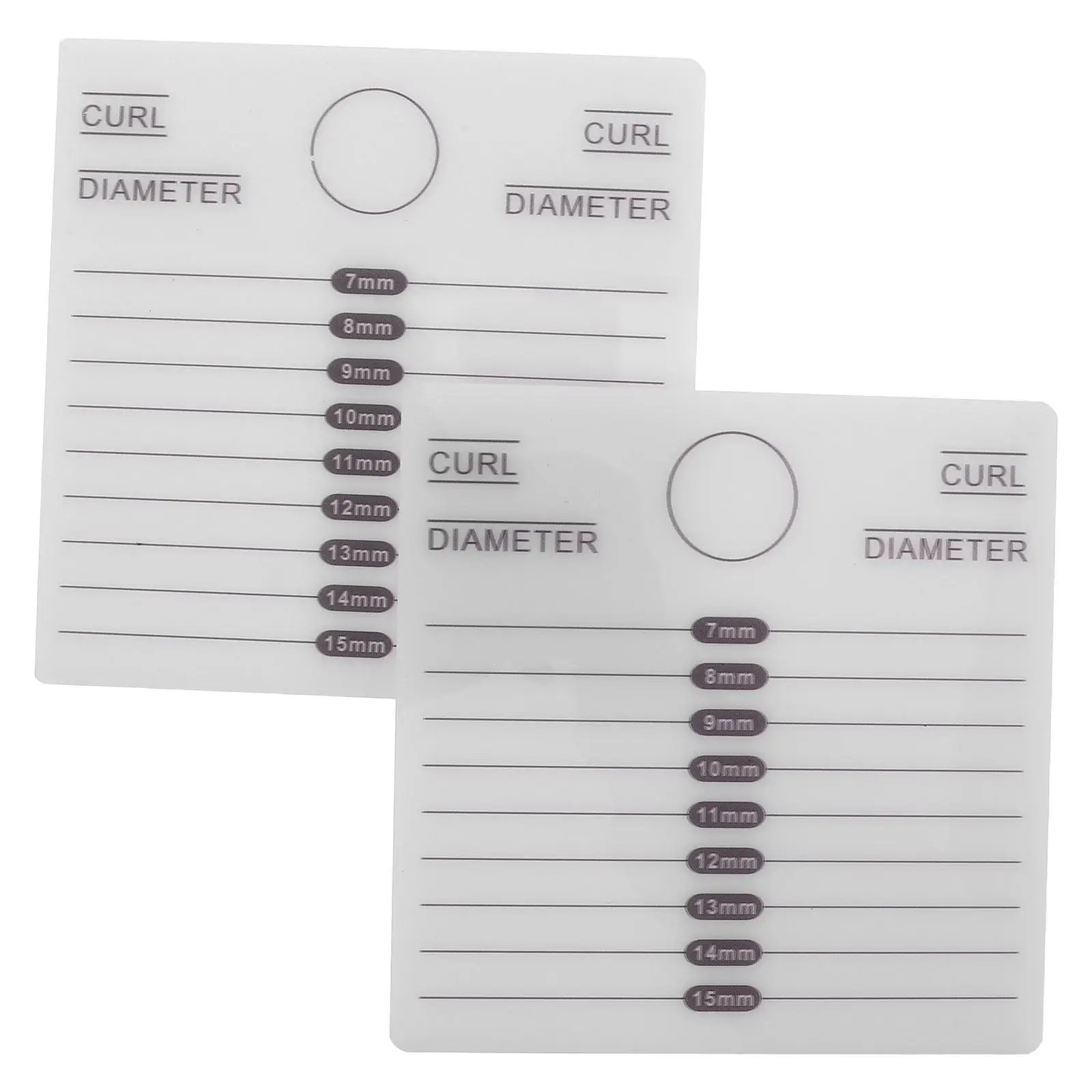 

Набор из 2 акриловых палеток для наращивания ресниц, портативный лоток для ресниц, незаменимые принадлежности для мастеров по наращиванию ресниц, для женщин, для накладных ресниц