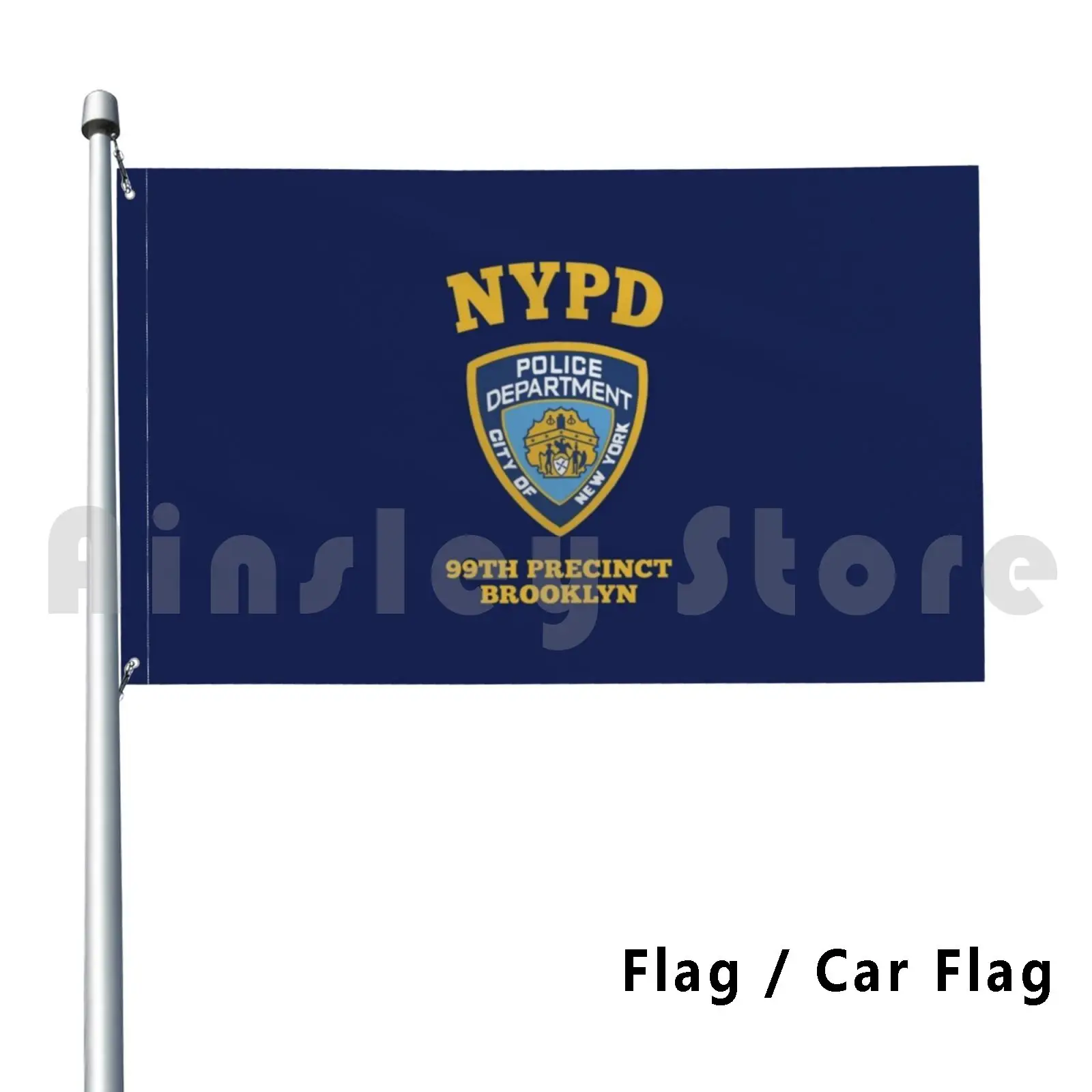 Nine Nine | Cool Cool Outdoor Decor Flag Car Flag Nine Nine 99 Cool Cool Police Ny No Doubt Terry Amy Santiago