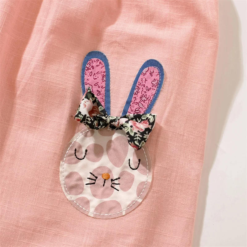 Spring meter 2-8 Jahre Neuankömmling Mädchen Kleider Blumen applikation heiß verkaufen Sommer Kinder Kleidung Kurzarm Baby Kleider – Detail 11