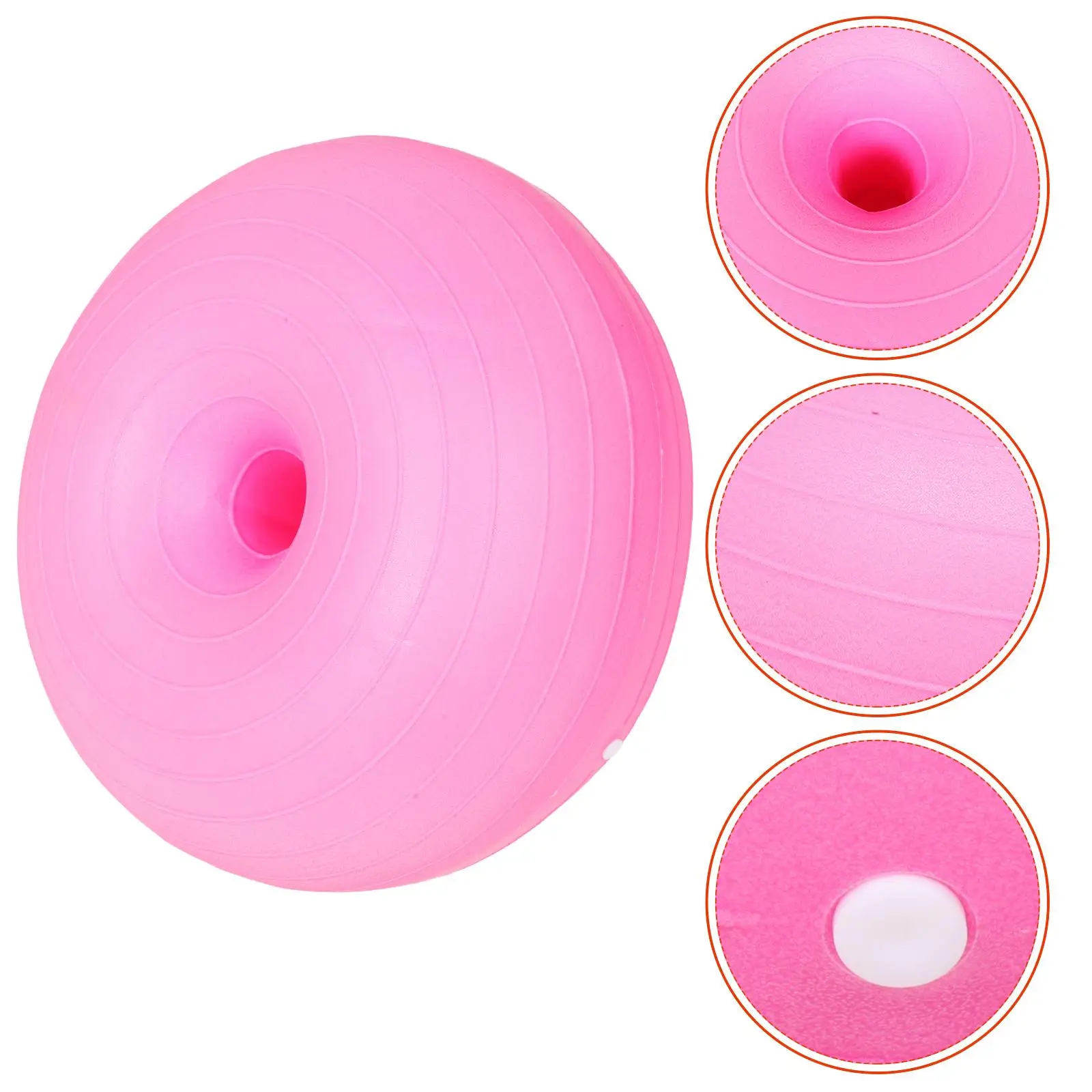 1 قطعة كرة يوجا نفخ سميكة بولي كلوريد الفينيل النساء الحوامل اللياقة البدنية التوازن المدرب الاستقرار بيلاتيس معدات التمرين لينة نونسليب #5