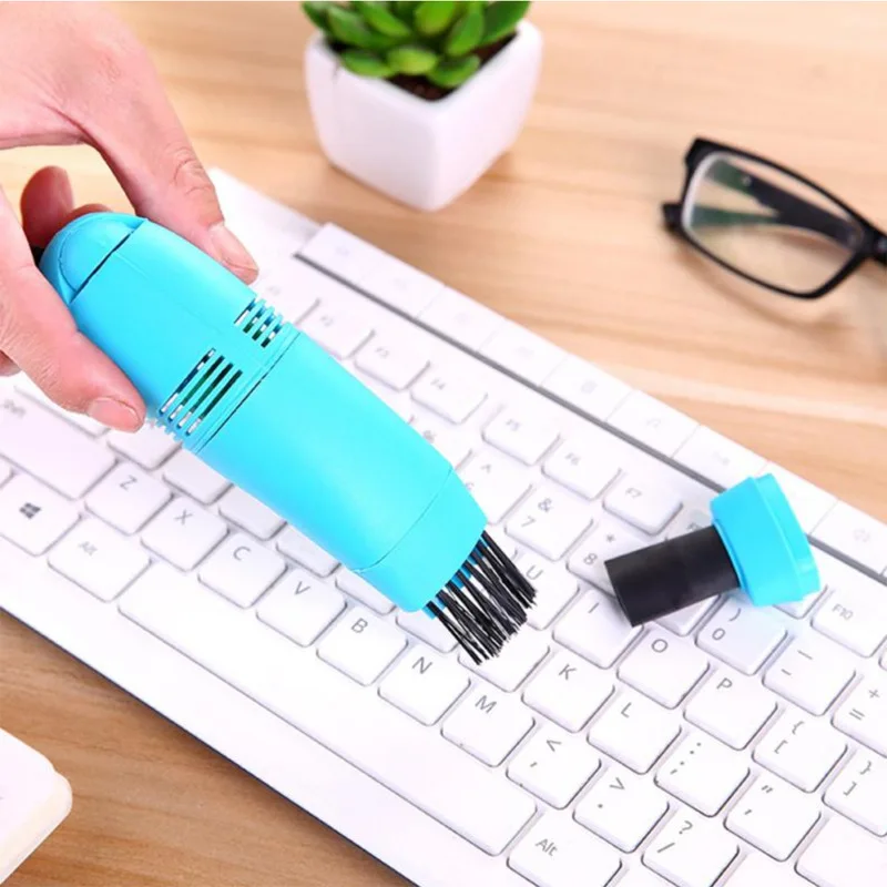 Mini Computer Keyboard USB Cleaner Keyboard Brush for Notebook PC case Desktop Portable USB Vacuum Cleaner cleaning tools