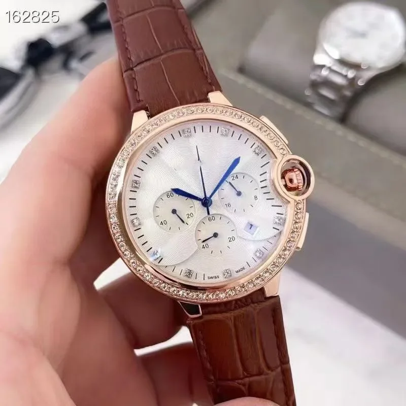 Women Quartz Watch Waterproof Casual Fashion Couple Watch Wear Resistant Stainless Strap Rotundity Dial Design Women Lover Gift