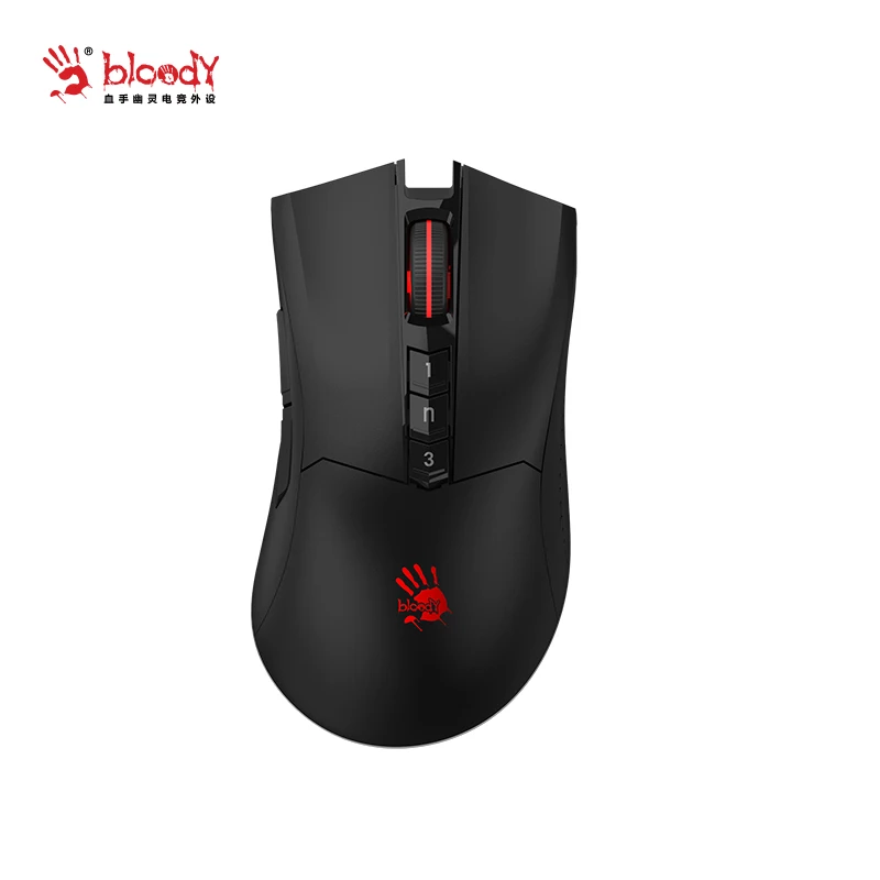 A4tech Bloody R90 Plus Rgb Light Wireless Mouse Low Delay Ergonomics Gaming Mouse Fps Pc Game Laptop Accessories Computer Office