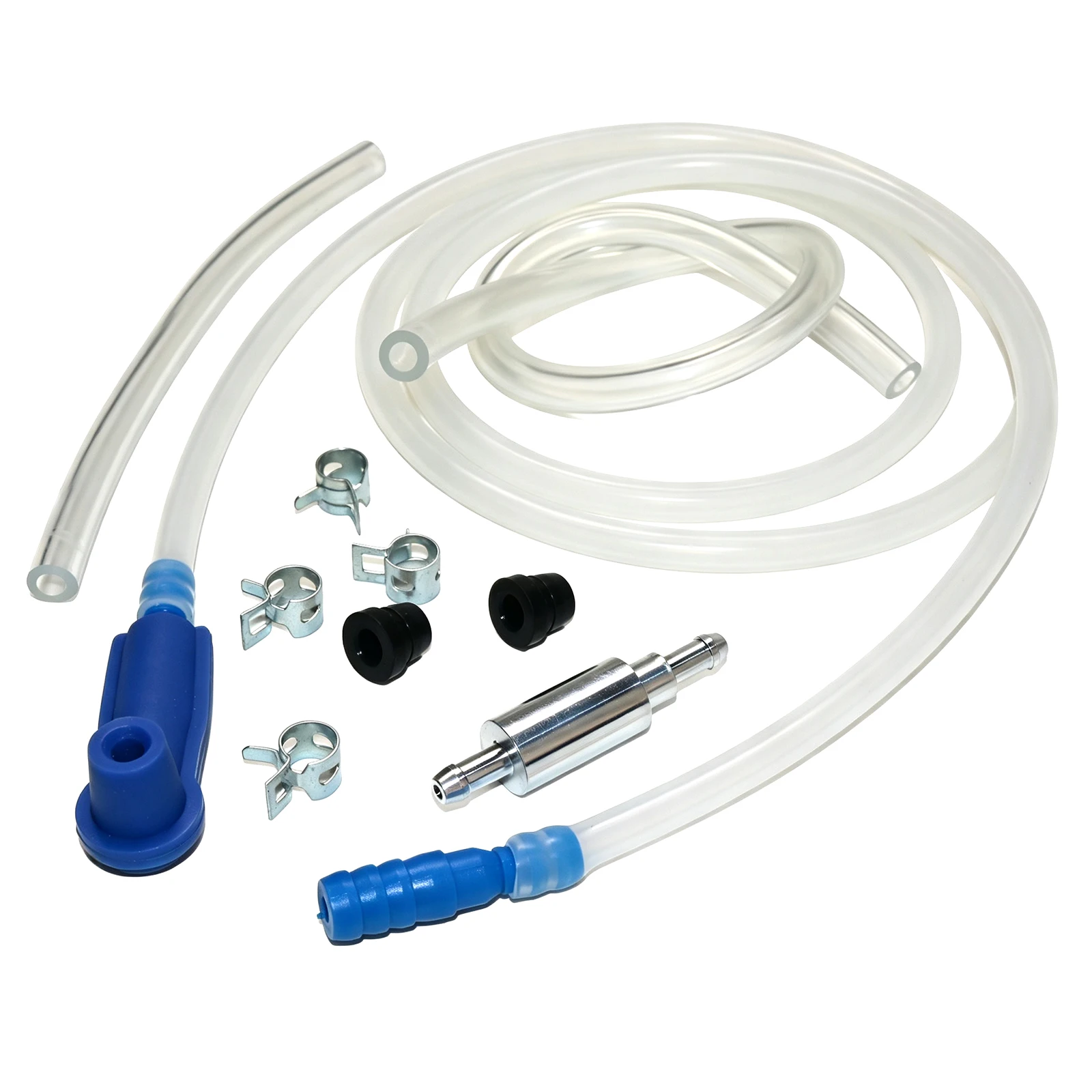 Transparent Oil Drain Hose Assembly Kit Engine Waste Oil Extraction Auto Motorcycle DIY Oil Change Maintenance Accessories