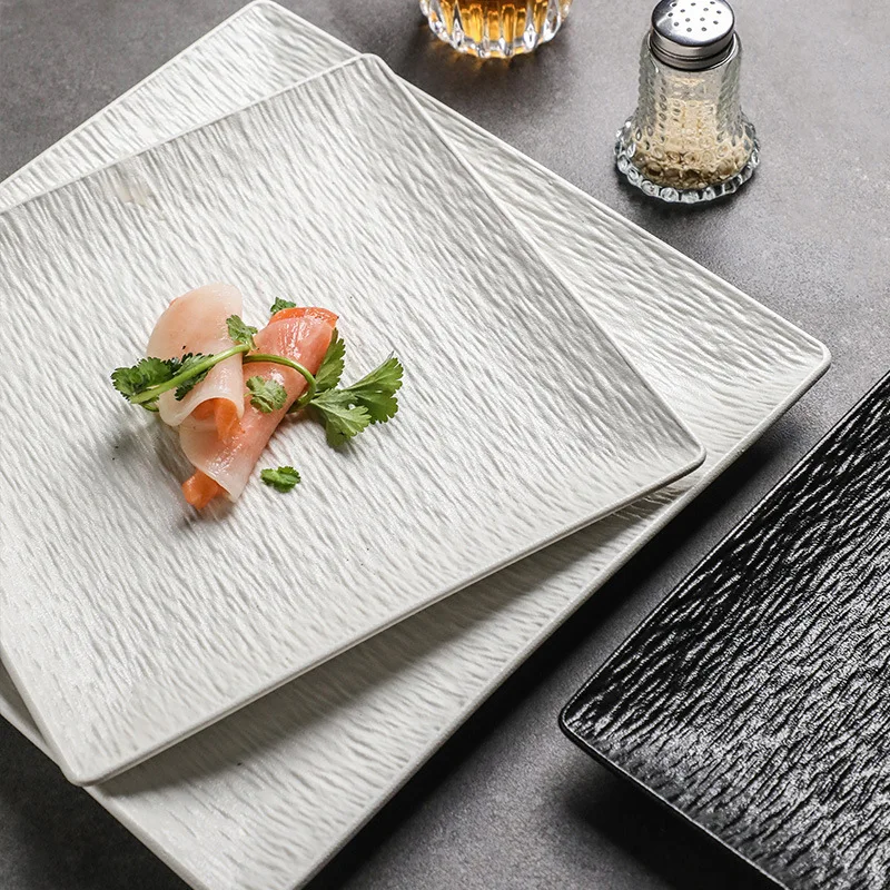 Ceramic Plate Western Plate Steak Plate Cake Plate Dessert Plate Exquisite Dish Plate