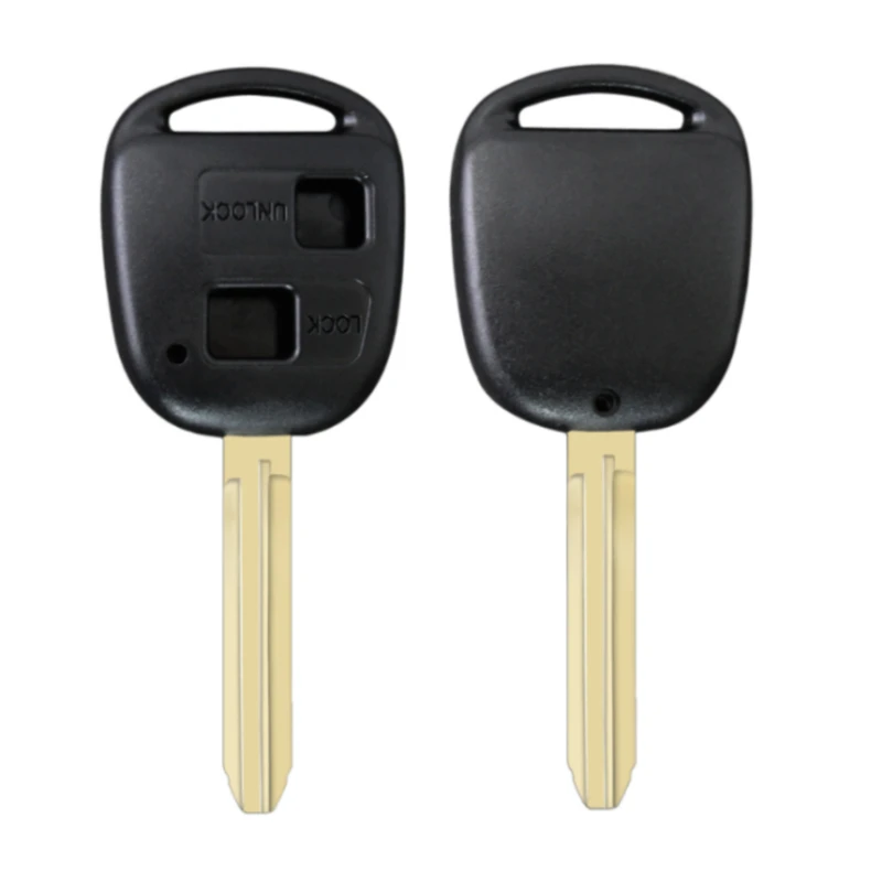 XIEAILI OEM 10Pcs 2/3Taste Ersatz Schlüssel Fall Remote Key Shell Für Toyota Camry Corolla RAV4 Für Lexus ES300 LX470 SC300