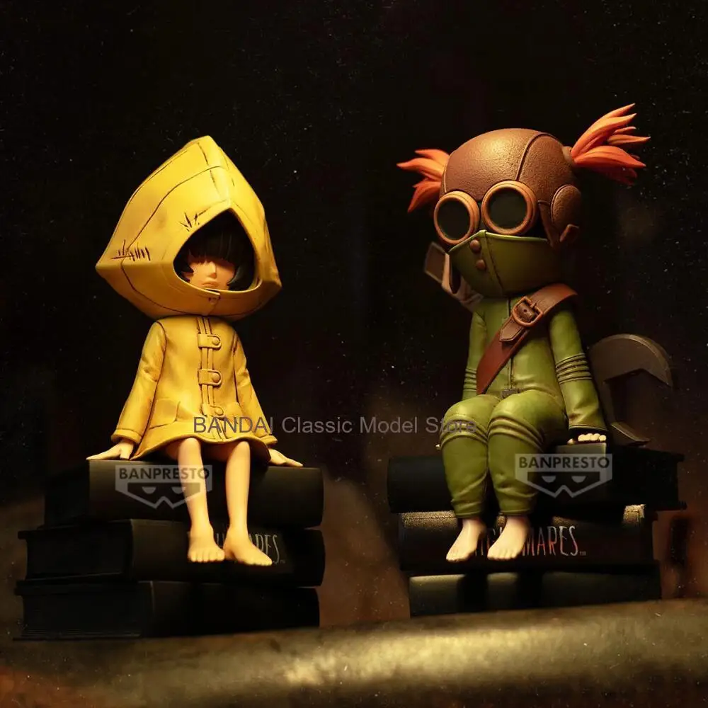 ฟิกเกอร์อนิเมะ Little Nightmares MONO Little Six Low Alone ของแท้จาก Bandai BANPRESTO ของสะสม ของเล่น ตุ๊กตา ของตกแต่ง
