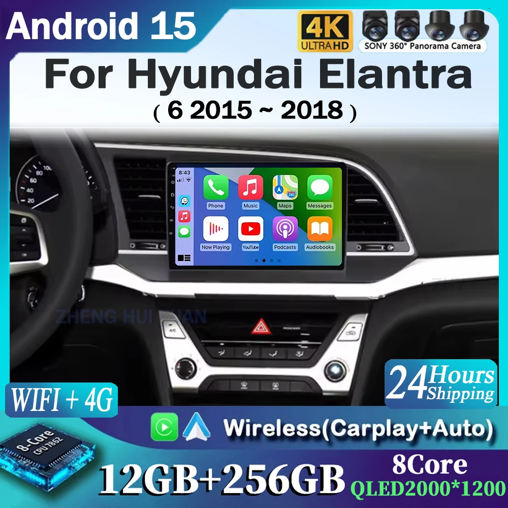 Android 15 Car Radi…