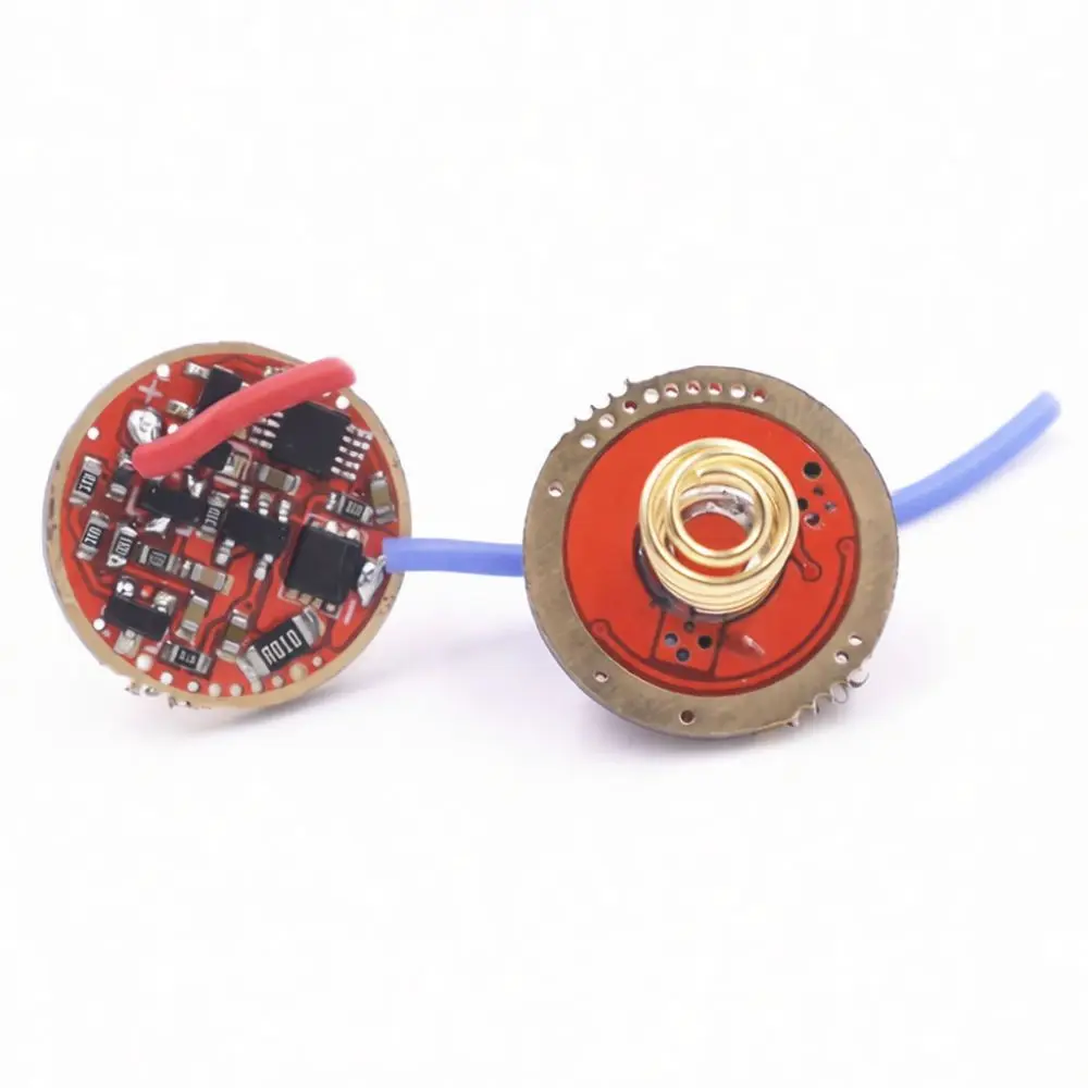 For Mantaray Flashlight Board 17mm Led Driver Circuit 5A High Power Modification Accessories Thermal Control Module
