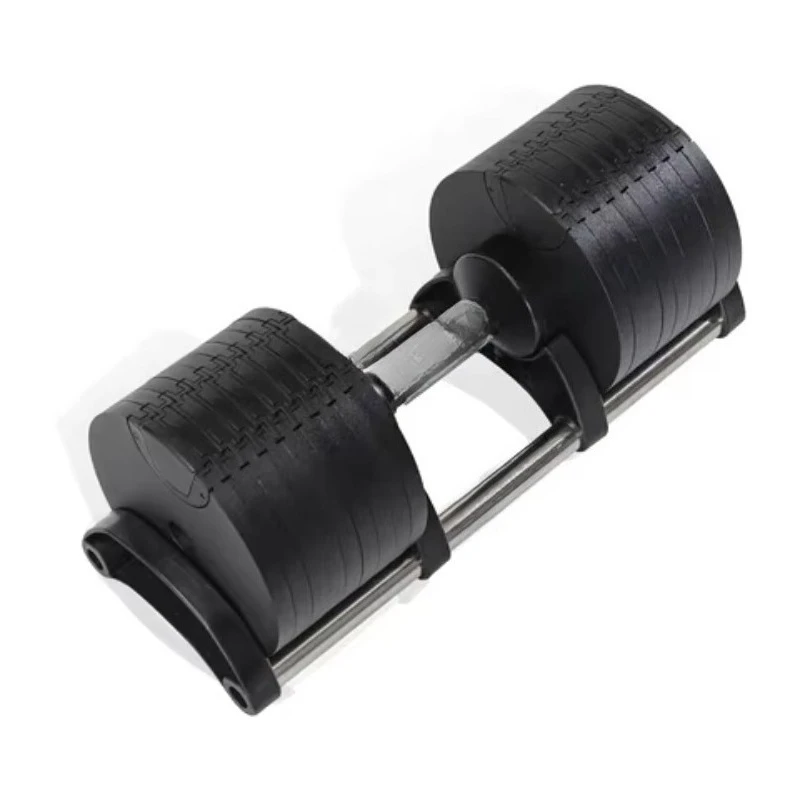 Adjustable Dumbbell Weight Fitness Equipment with Anti-Slip Metal Handle Quick Change
