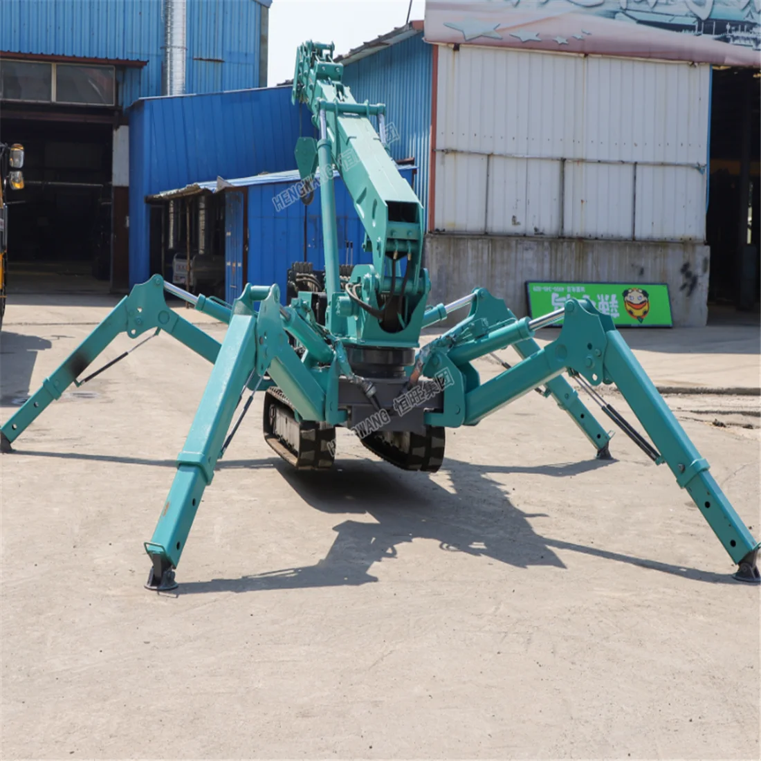 ورشة عمل رافعة كهربائية صغيرة العنكبوت الزاحف العنكبوت رفع #4