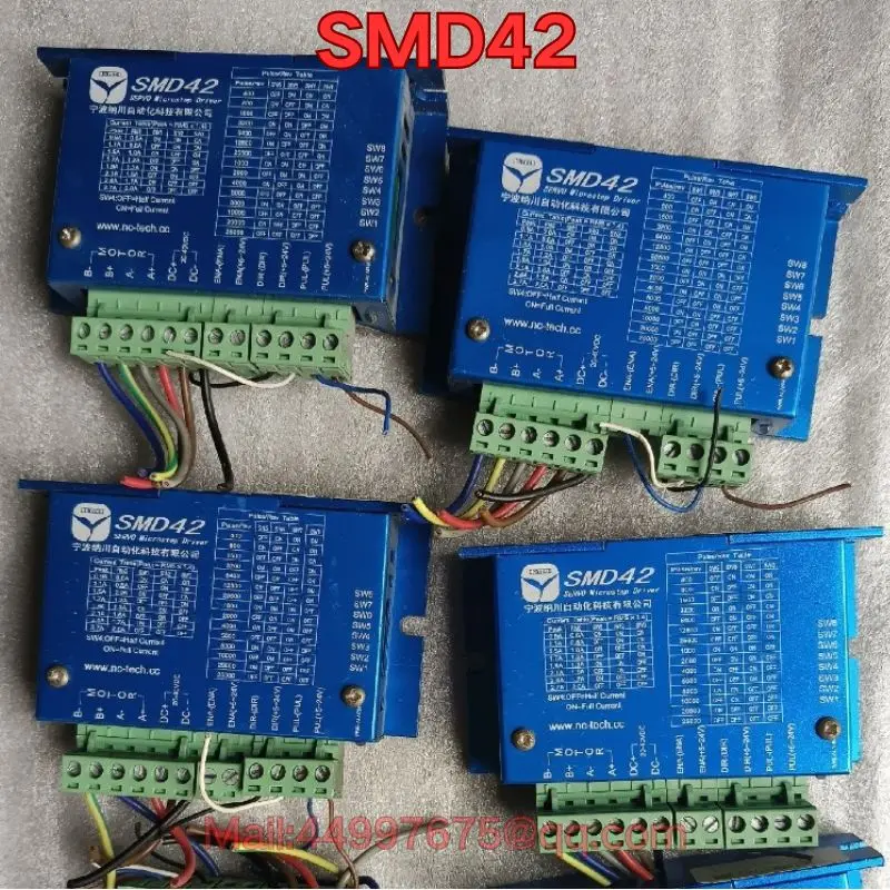 

Second-hand SMD42 servo drive function test is normal