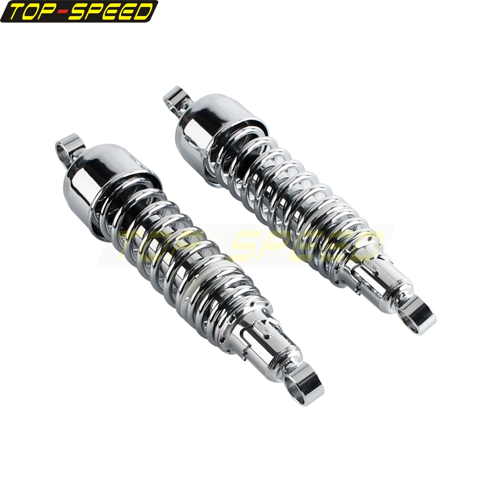 325mm Chrome Shock Absorber Suspension Protection Rear Shock Absorber For Harley Touring Sportster 883 1200 Motorcycle Accessory view 2