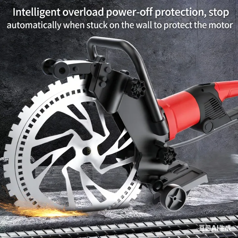

【Popular】New Ring Saw Wall Cutter Concrete Cutting Handheld High-Power Multifunctional Red Brick Wall Opening and Door Modificat