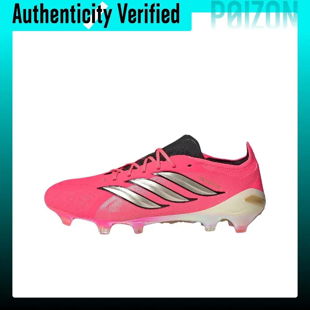 Adidas PREDATOR ELITE FG (Firm Ground) Soccer Shoes Unisex Neon Red HP9973