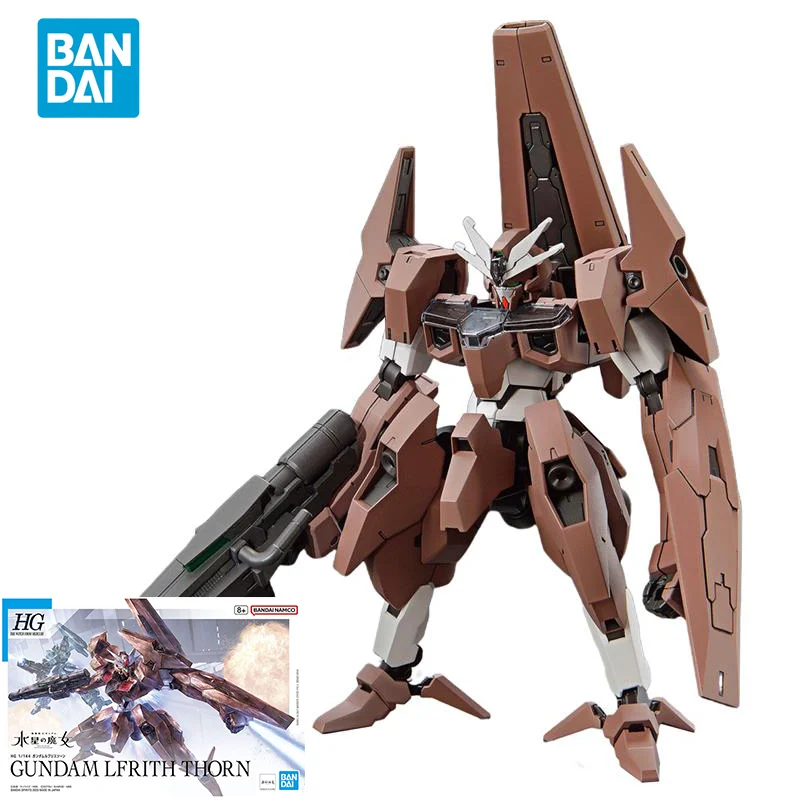 Bandai Original GUNDAM Anime HG THE WITCH FROM MERCURY GUNDAM LFRITH THORN Action Figure Toys Collectible Model Gifts for Kids