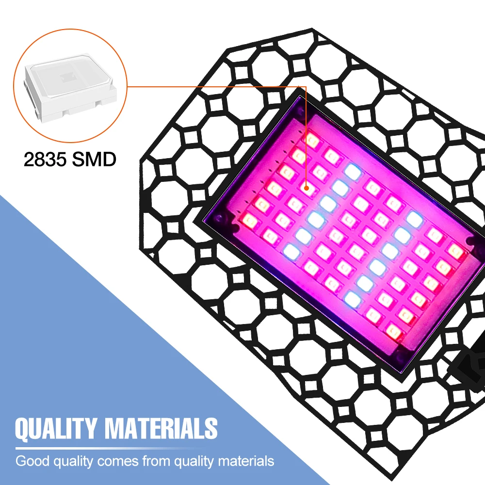 E27 LED Plant Grow Light Full Spectrum Indoor Greenhouse Flower Seeds Hydroponics Cultivation Lamp For Planting Growth Box Tents