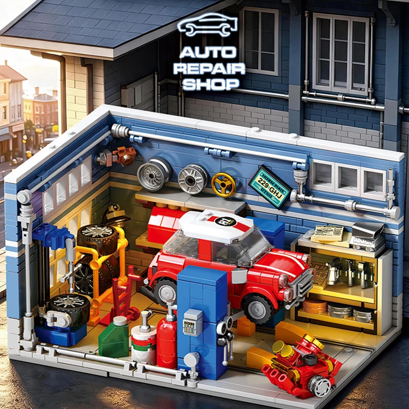 محل إصلاح سيارات، نموذج سيارة  - مراجعة Kids Toys Shop وسعره