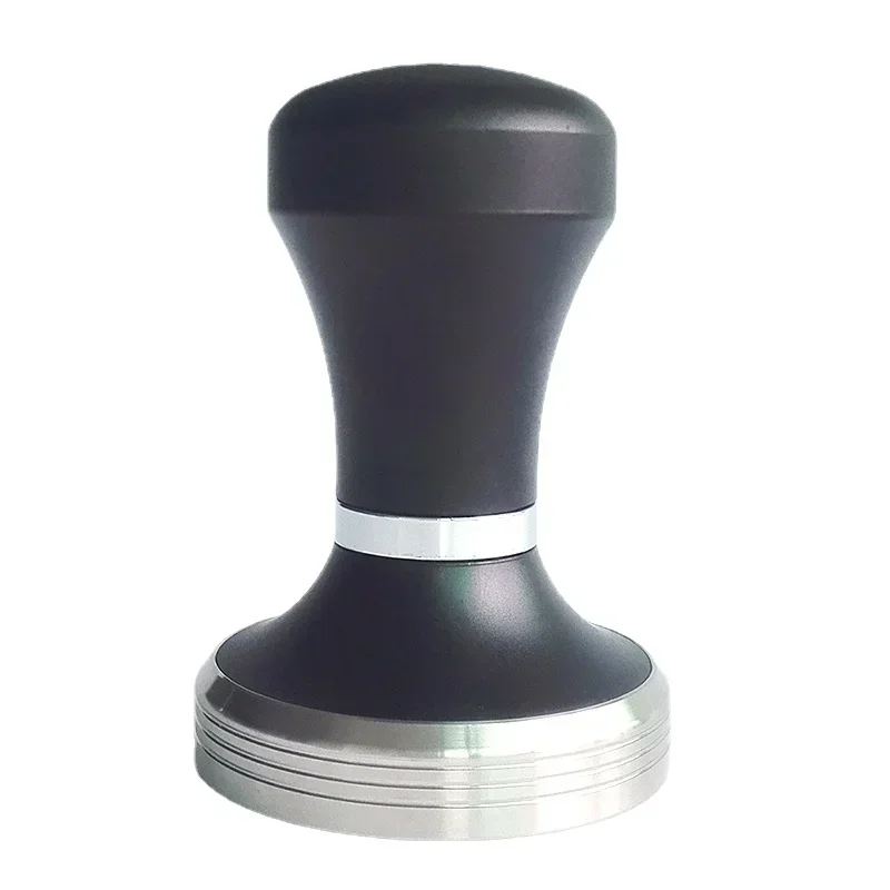58/57.5mm  Stainless Steel Espresso Coffee Tampers Black Coffee Press Tools Flat Base Barista