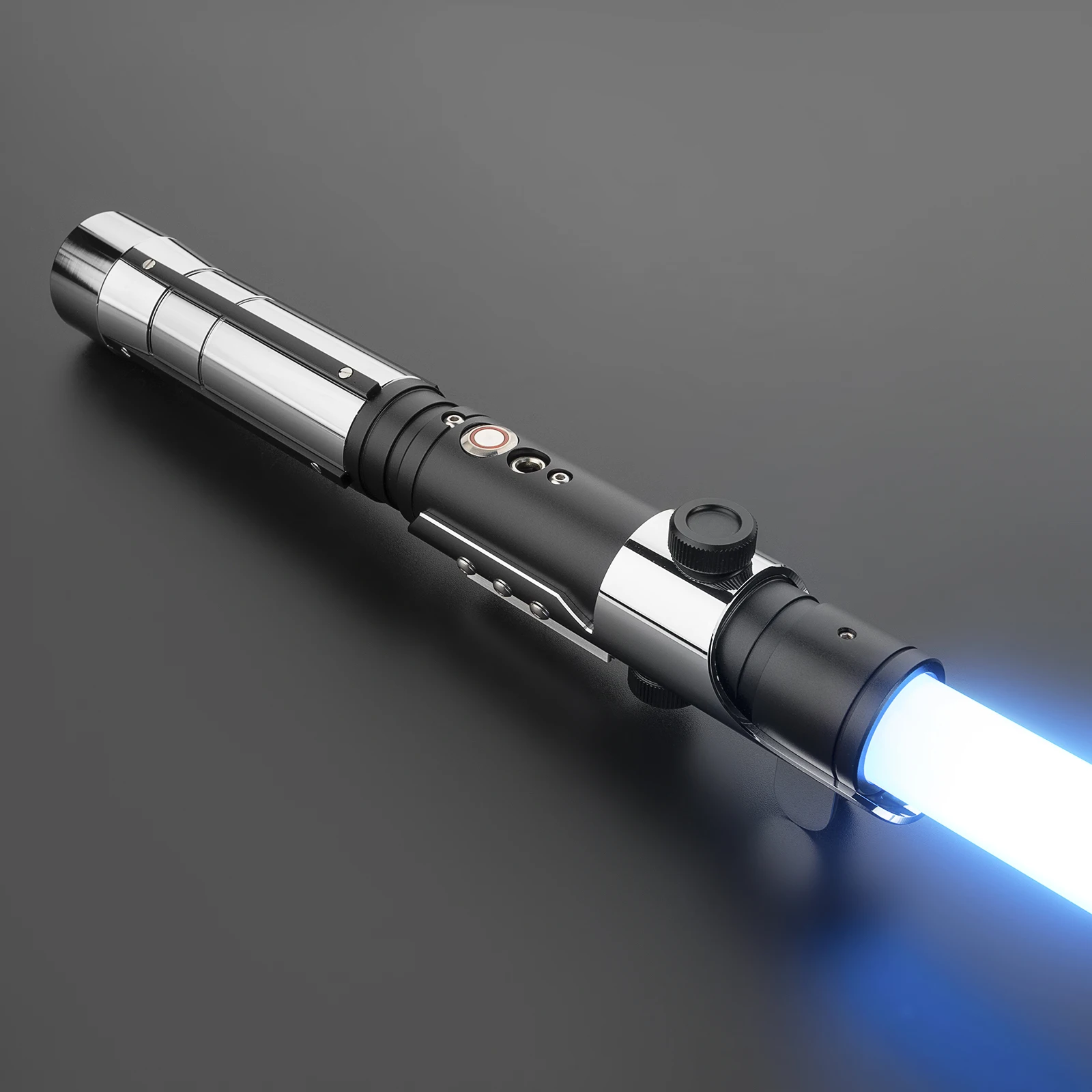 PunkSaber-Sabre laser Neopixel Jedi Laser Sword, RapDueling, Sensible, Smooth MF ite Proxy, Hitting Sound, Light Saber Toys