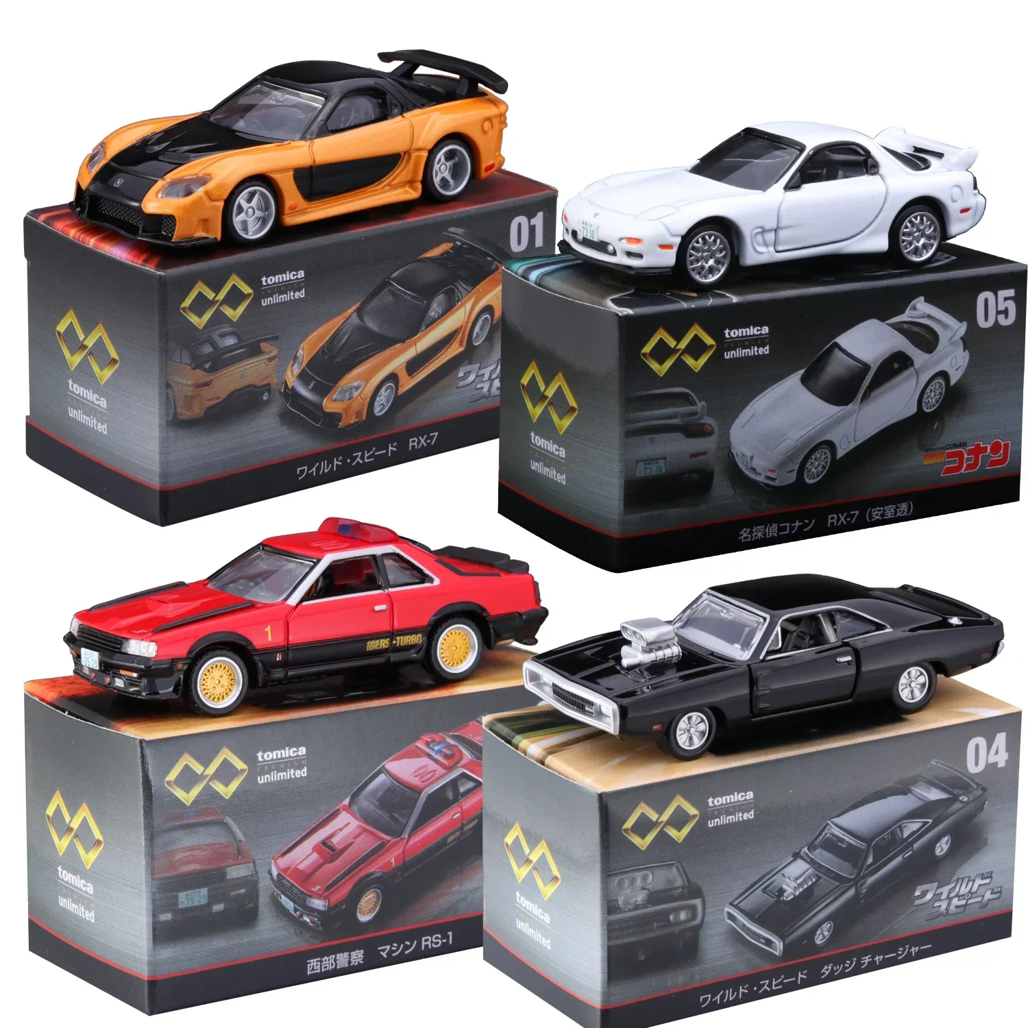 TAKARA TOMY TOMICA TP Unlimited series Western Police alloy model, children's collection of decorative toys, gifts for children.