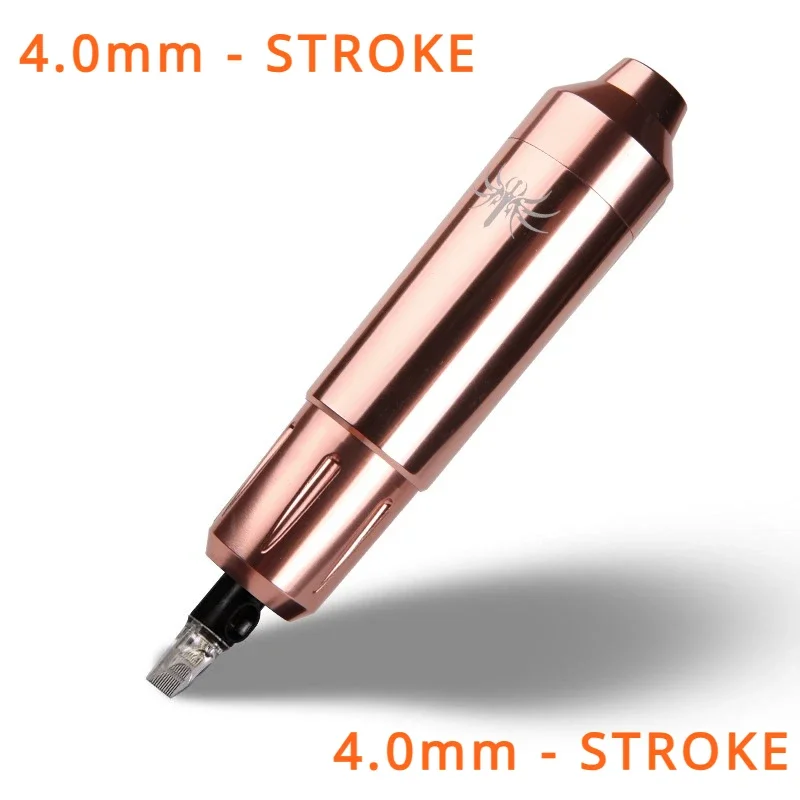 4.0mm-stroke Tattoo and PMU Machine Quiet Motor Adjustable Tattoo Permanent Makeup Wireless Tattoo Pen Art Home