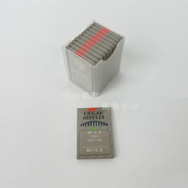 100 sztuk DPX5 ORGAN igły do ​​maszyn do szycia do przemysłowych akcesoriów do szycia japonia DP * 5 135X5 Knitting JUKI BROTHER