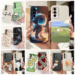For Tecno Pova 3 Case LF7n Stylish Candy Panted Cover Shockproof Phone Case For Tecno Pova 3 Pova3 Soft Fundas 6.9'' Matte Coque